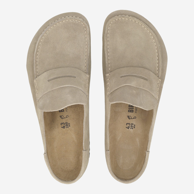 birkenstock NAPLES WRAPPED SUEDE - Beige - Sohle