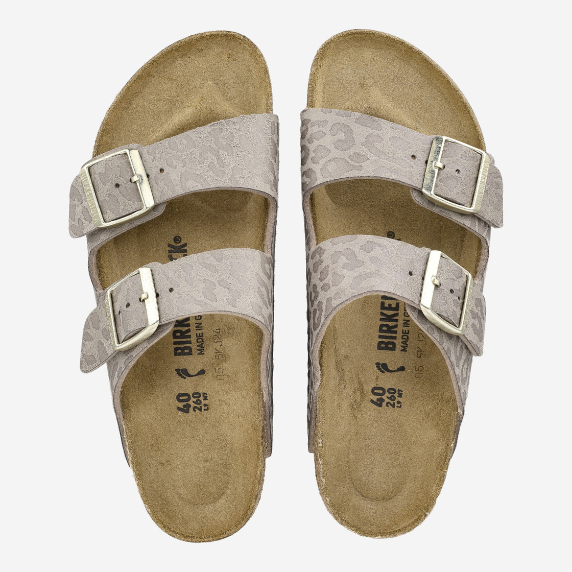 birkenstock ARIZONA BS - Beige kombiniert - Sohle