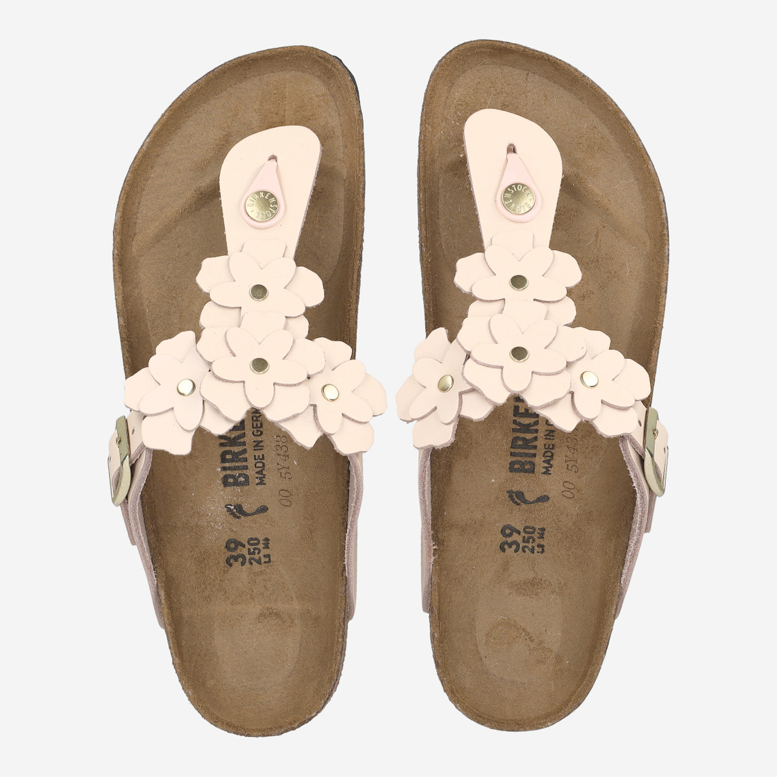 birkenstock GIZEH FLOWER - Rose - Sohle