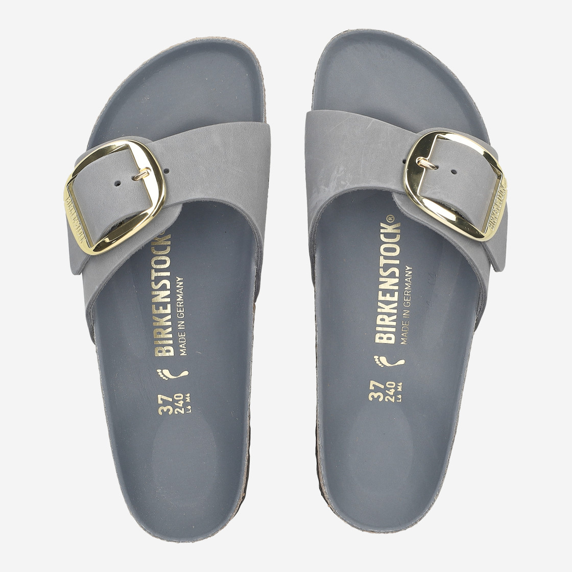 birkenstock MADRID BIG BUCKLE - Grau - Sohle