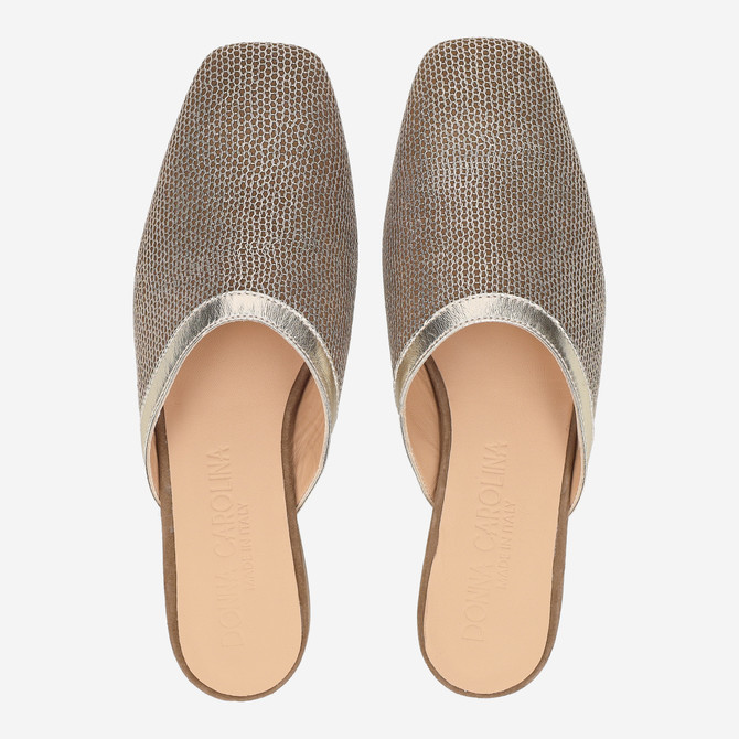 Donna Carolina ALGI PALM - Gold - Sohle