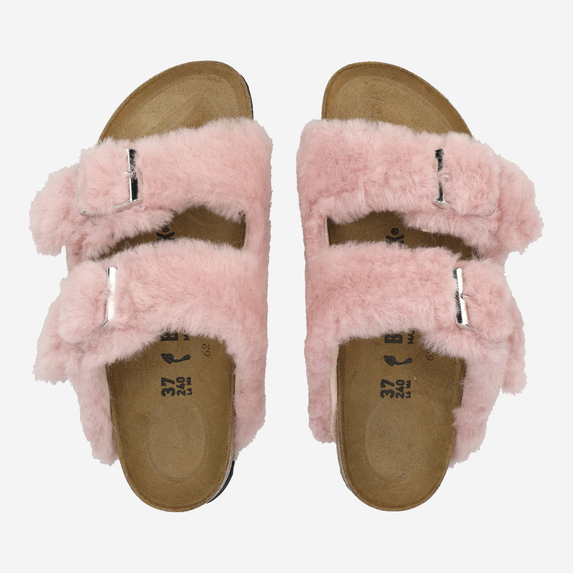 birkenstock ARIZONA SHEARLING - Rose - Sohle
