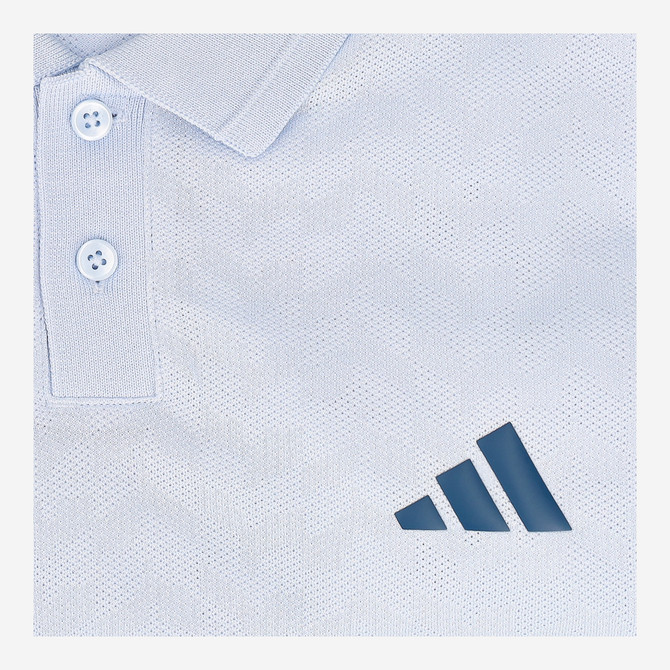 Adidas TOUR SMLS POLO - Blau, hell - Sohle