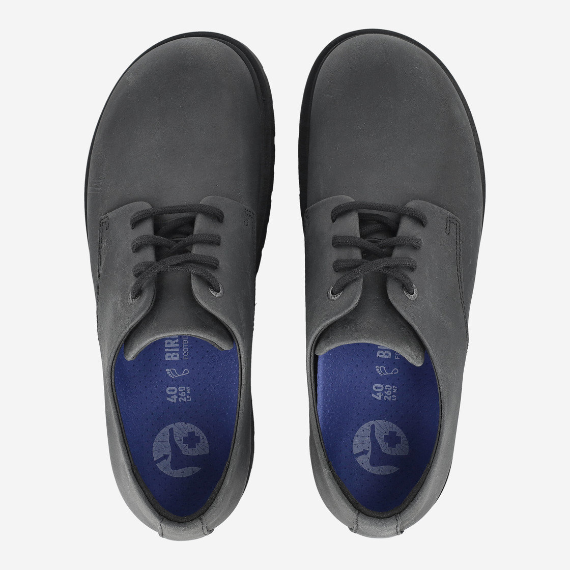 birkenstock HIGHWOOD LACE LOW - Schwarz - Sohle