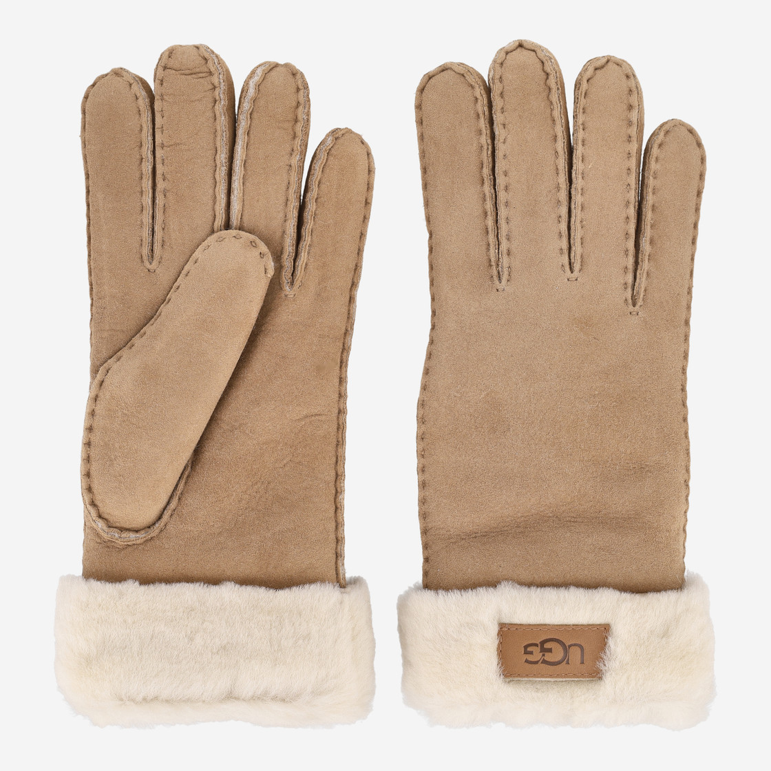 UGG australia TURN CUFF GLOVE - Braun - Rückansicht