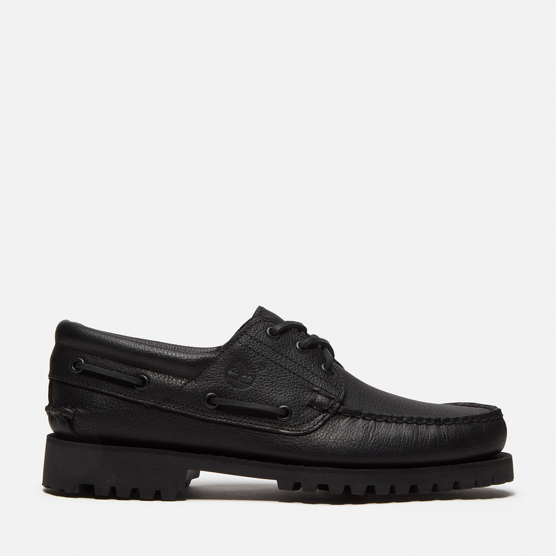 Timberland A2PDQ Authentic BOAT SHOE - Schwarz - Rückansicht