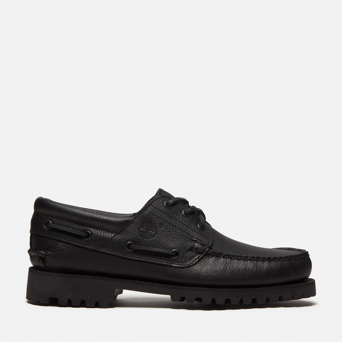 Timberland A2PDQ Authentic BOAT SHOE - Schwarz - Rückansicht