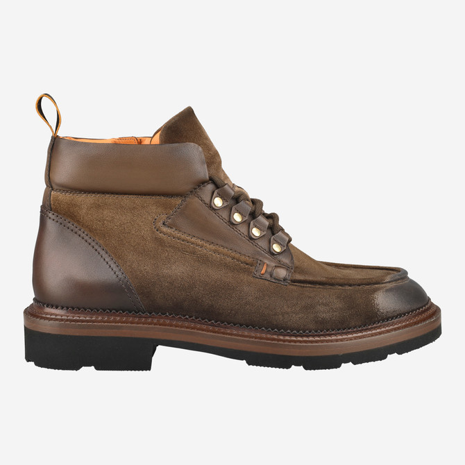 Santoni 19355 S50 - Braun - Rückansicht