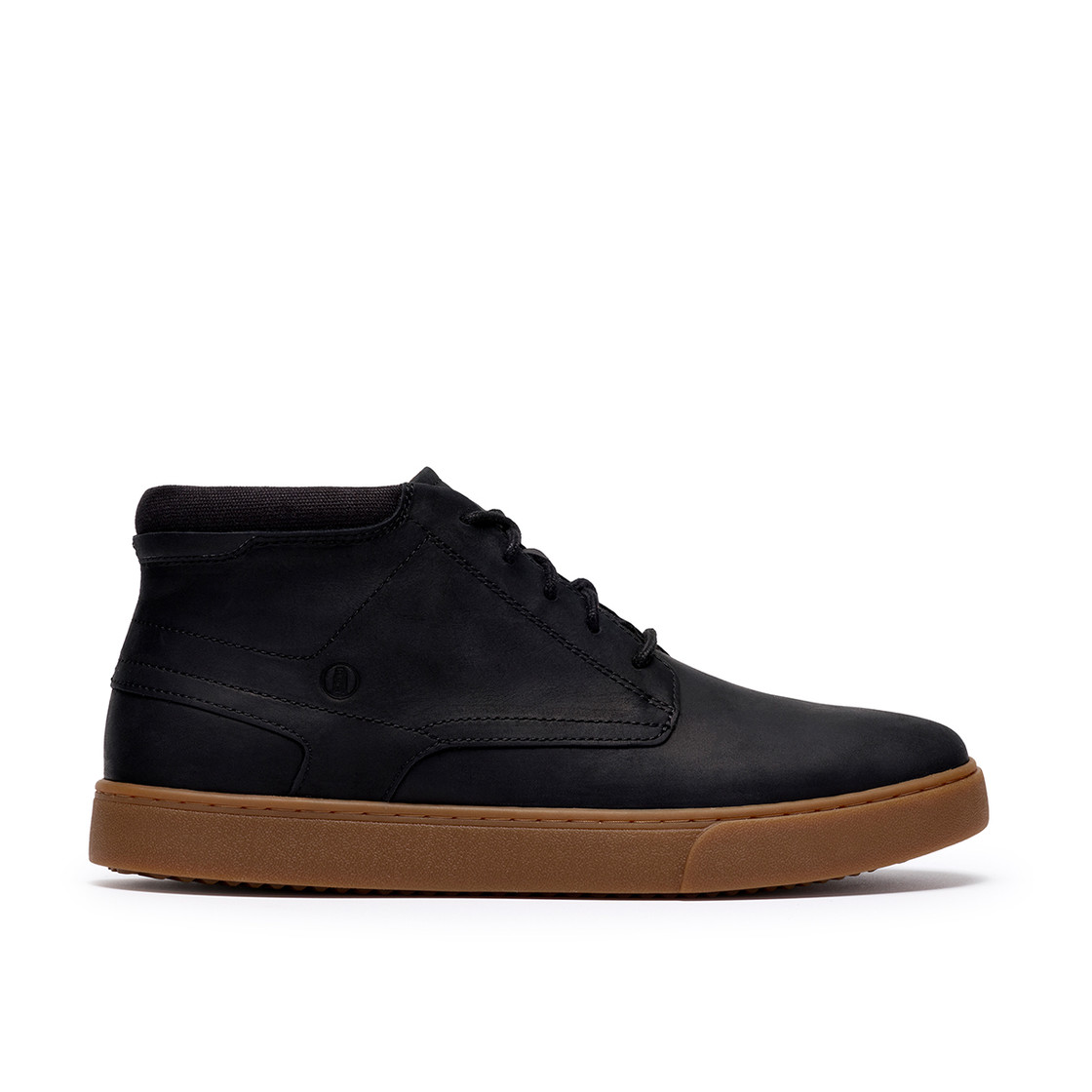 Clarks Lydford Mid - Schwarz - Rückansicht
