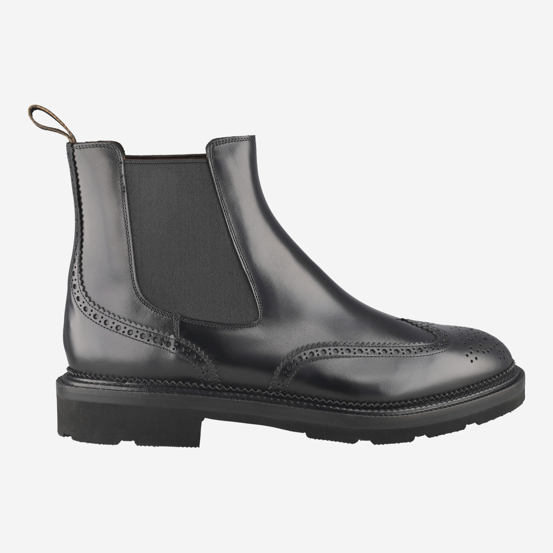 Santoni 19116 N01 - Schwarz - Rückansicht