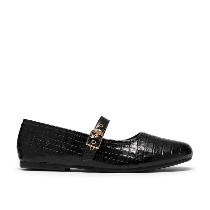 Clarks Livia Jane - Schwarz - Rückansicht
