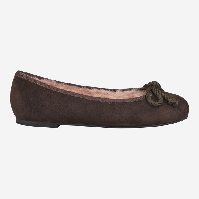 Pretty Ballerinas 45.555 - Braun - Rückansicht