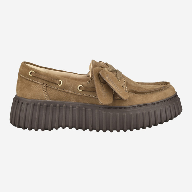 Clarks Torhill Boat - Braun - Rückansicht