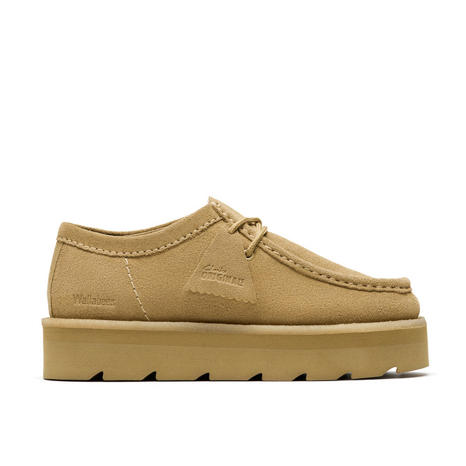 Clarks Meare Walla - Beige - Rückansicht