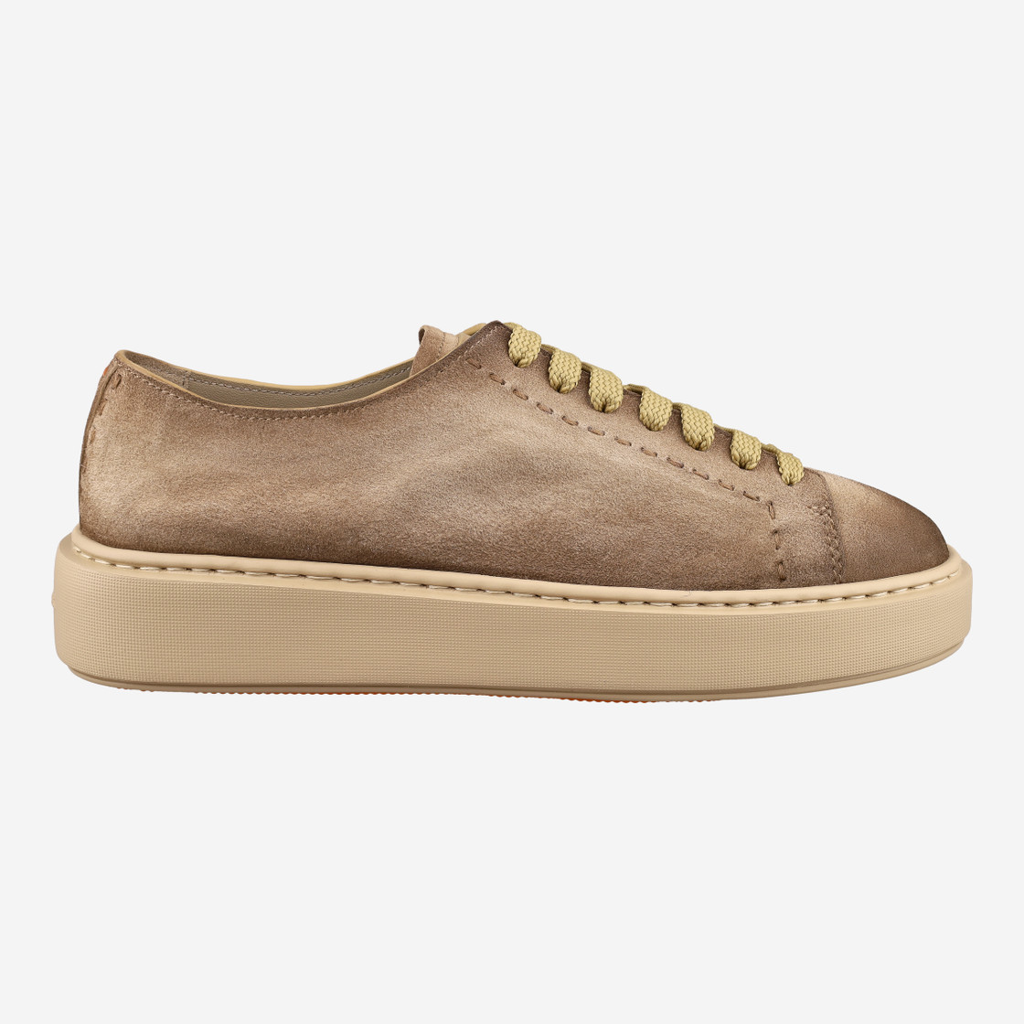 Santoni CLEAN ROW - Braun - Rückansicht