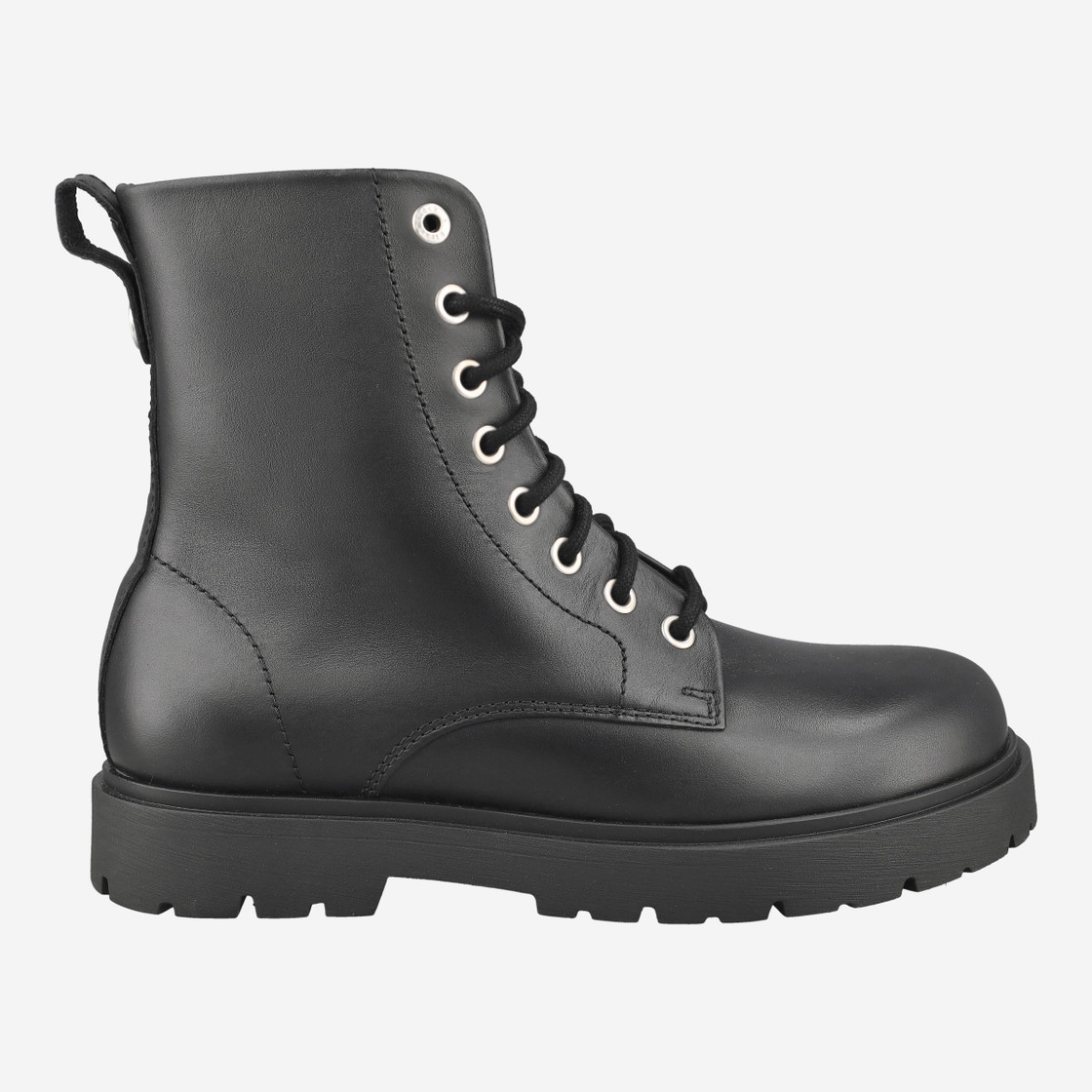 birkenstock HIGHWOOD MID LACE - Schwarz - Rückansicht