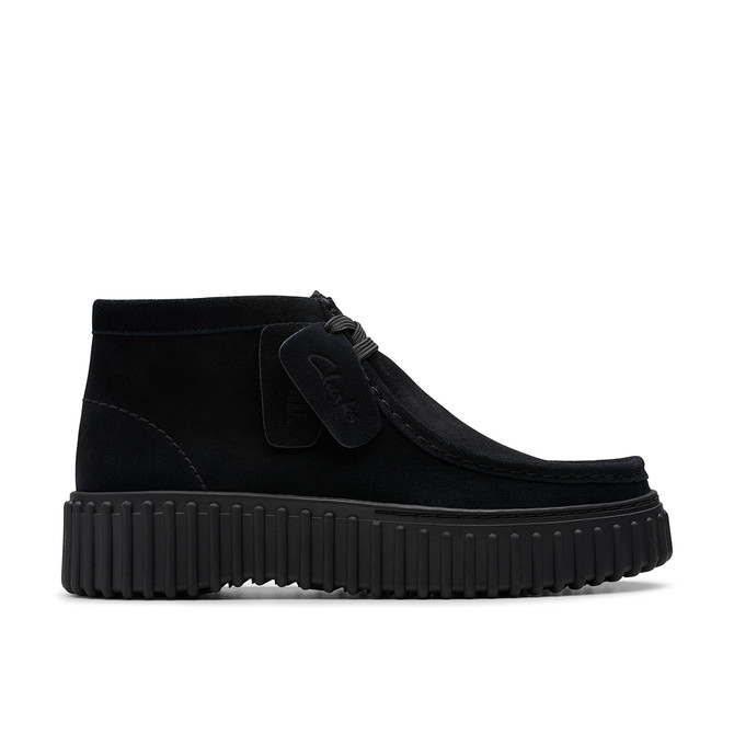 Clarks Torhill Moss - Schwarz - Rückansicht
