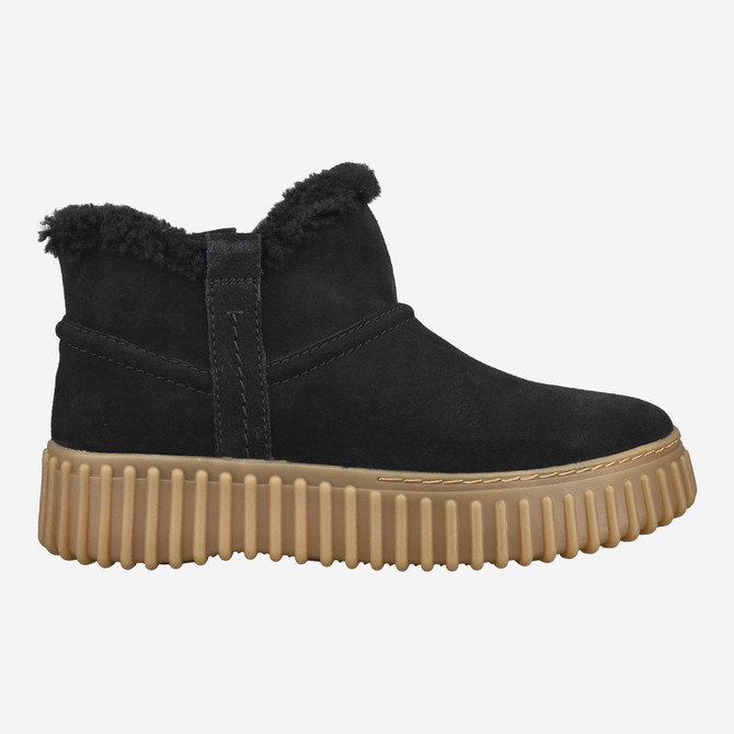 Clarks Torhill Warm - Schwarz - Rückansicht