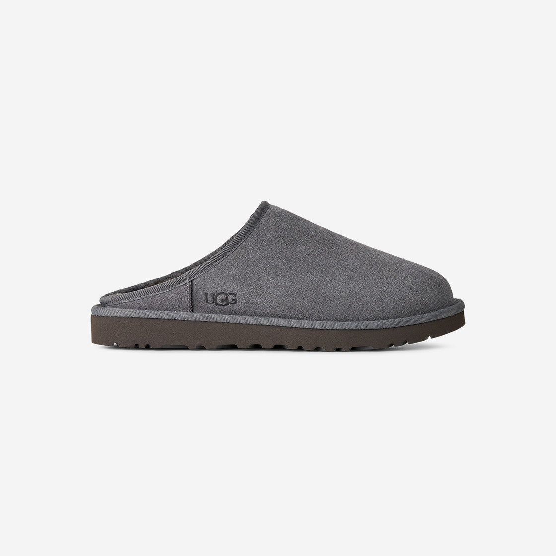 UGG australia CLASSIC SLIP-ON - Grau, dunkel - Rückansicht