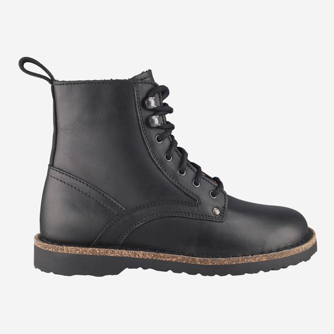 birkenstock BRYSON NATURAL LEATHER - Schwarz - Rückansicht