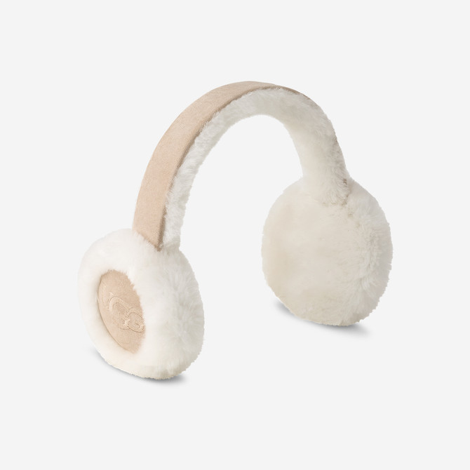UGG australia SHEEPSKIN EMBROIDERY EARMUFF - Beige - Frontansicht