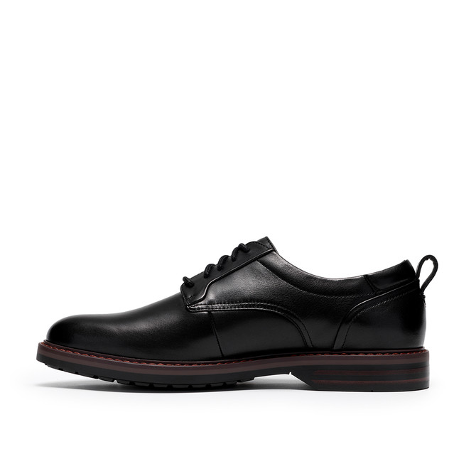 Clarks Aldwin2 Derby - Schwarz - Frontansicht