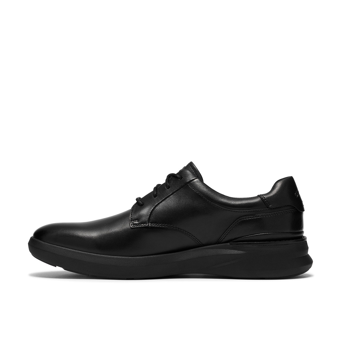 Clarks Code H Plain - Schwarz - Frontansicht