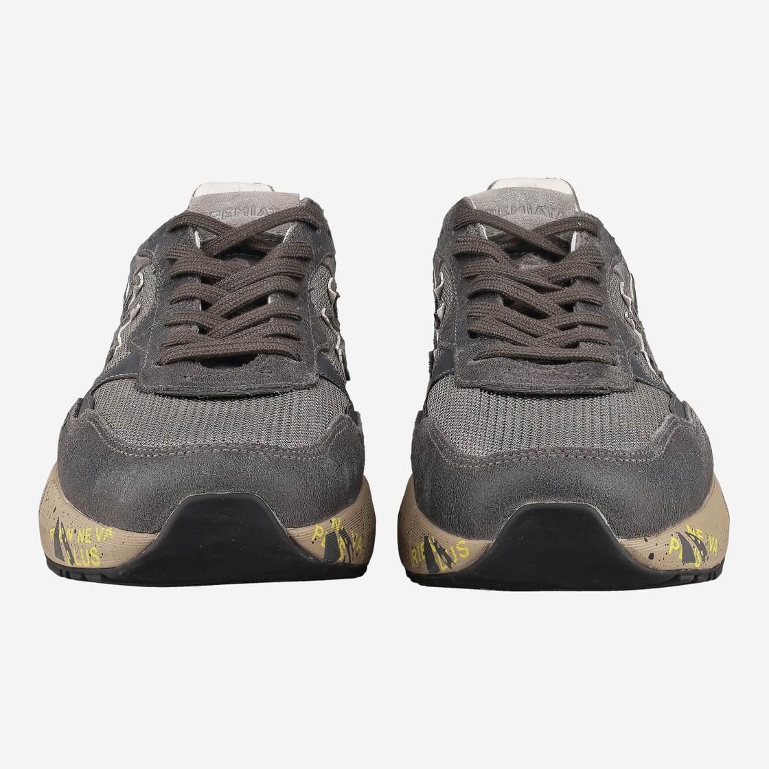 Premiata MICK0.1 - Grau - Frontansicht