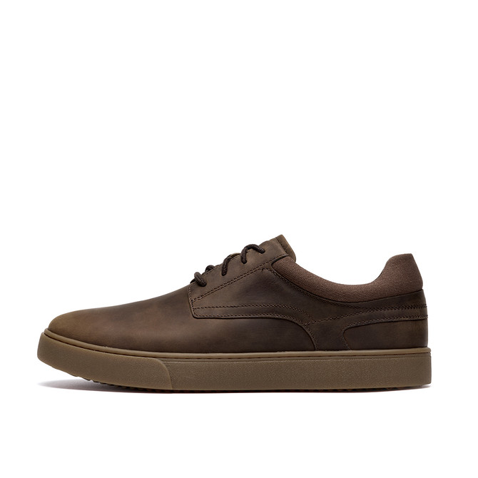 Clarks Lydford Lo - Grün / Braun - Frontansicht