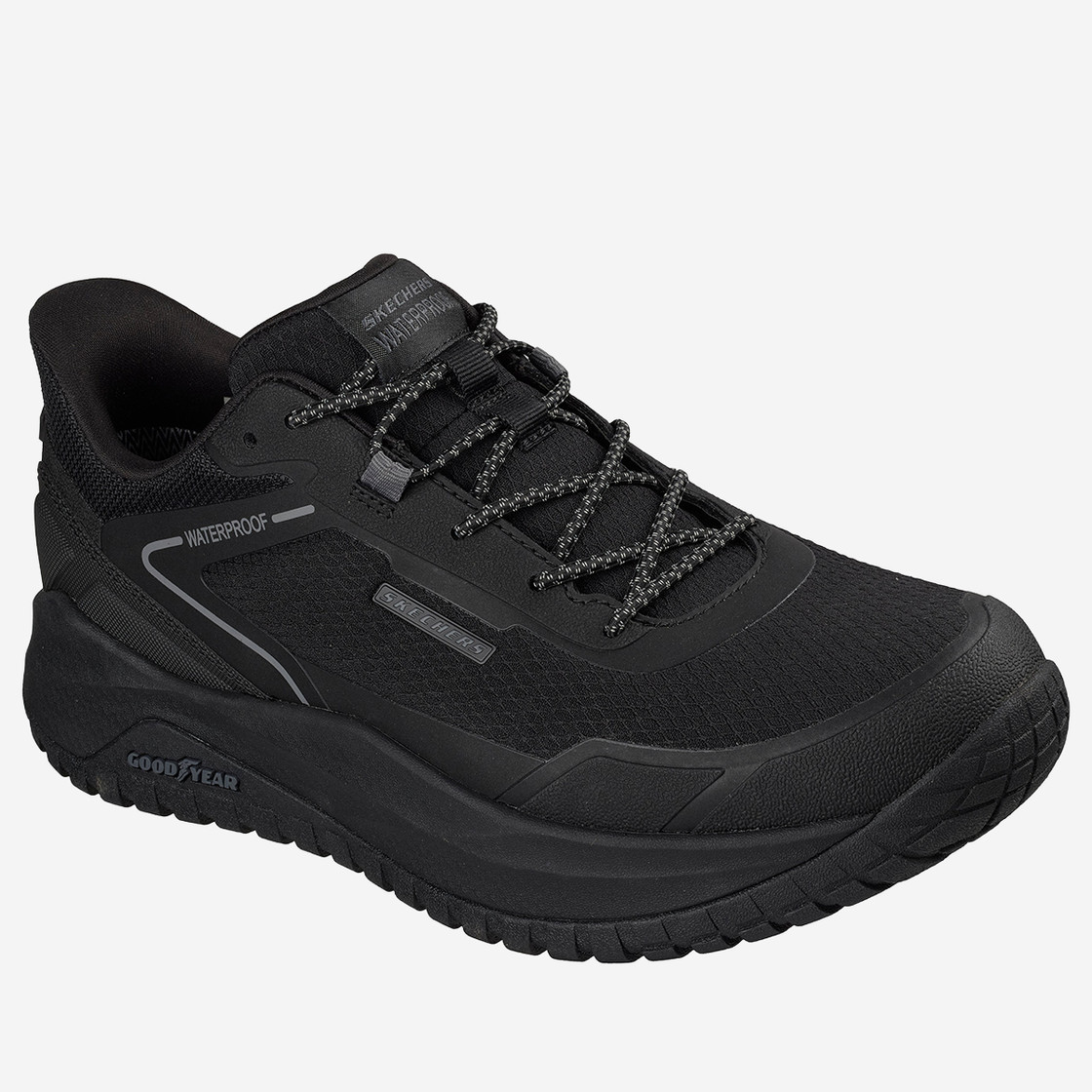 Skechers BADGER - Schwarz - Frontansicht