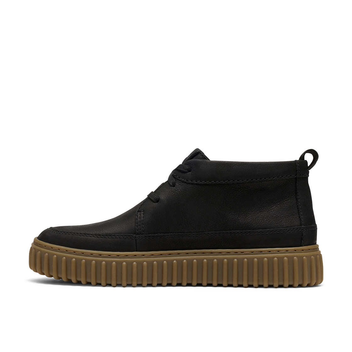 Clarks Torhill LaceHi - Schwarz - Frontansicht