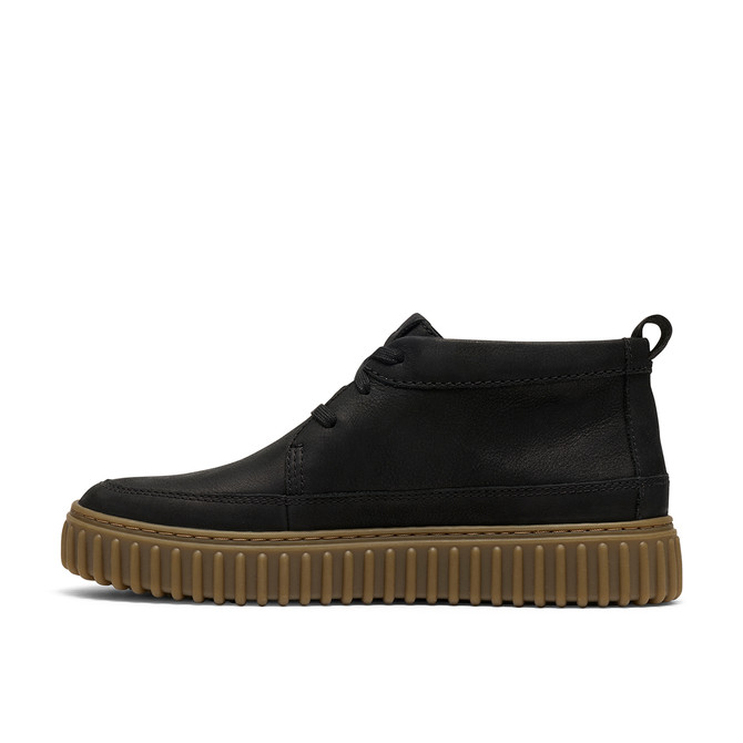Clarks Torhill LaceHi - Schwarz - Frontansicht