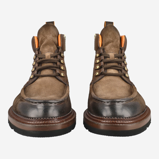 Santoni 19355 S50 - Braun - Frontansicht