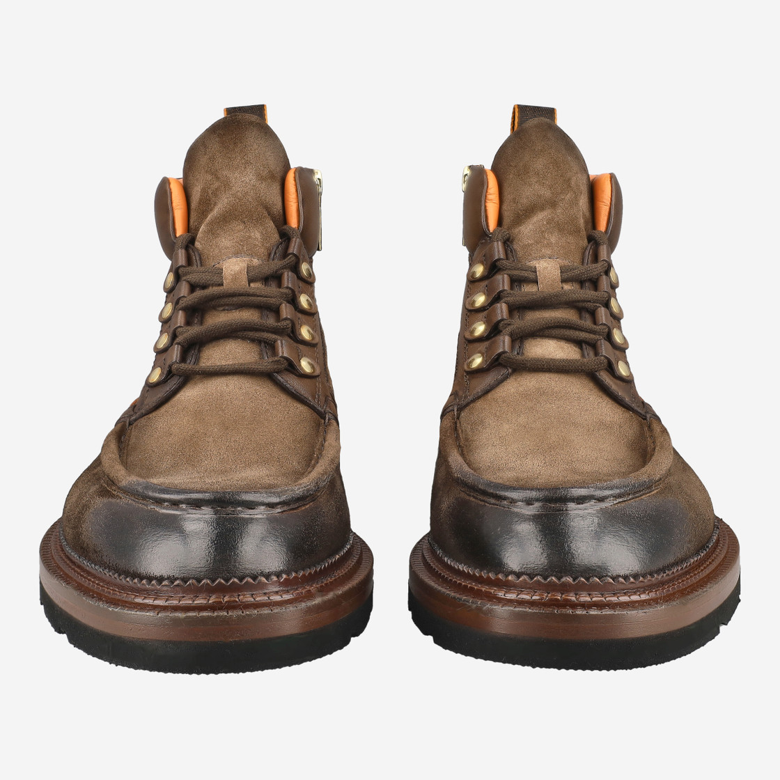 Santoni 19355 S50 - Braun - Frontansicht