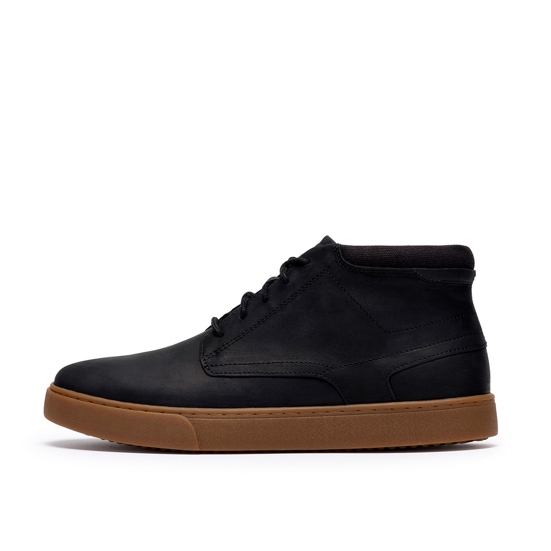 Clarks Lydford Mid - Schwarz - Frontansicht