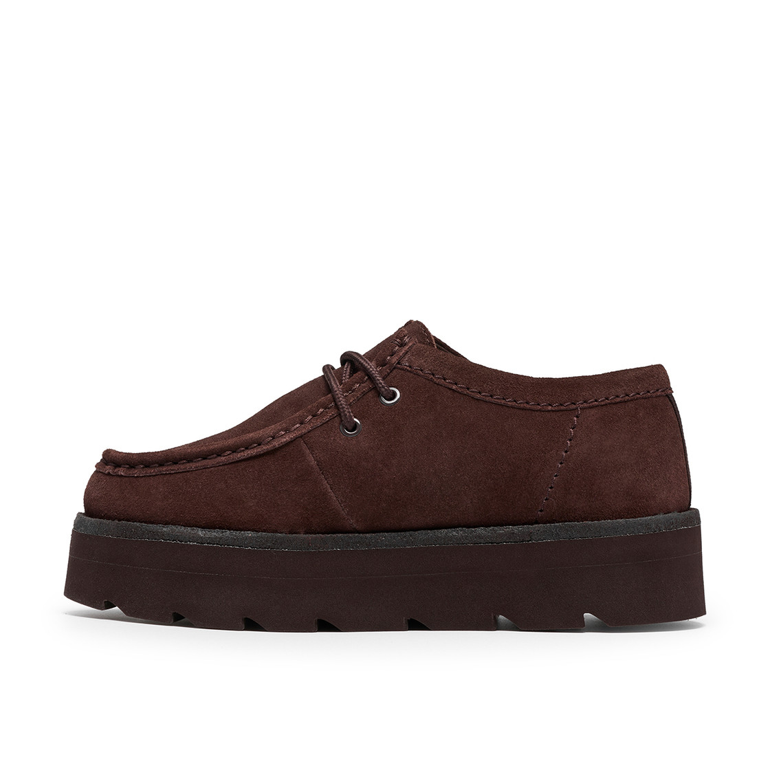 Clarks Meare Walla - Braun - Frontansicht