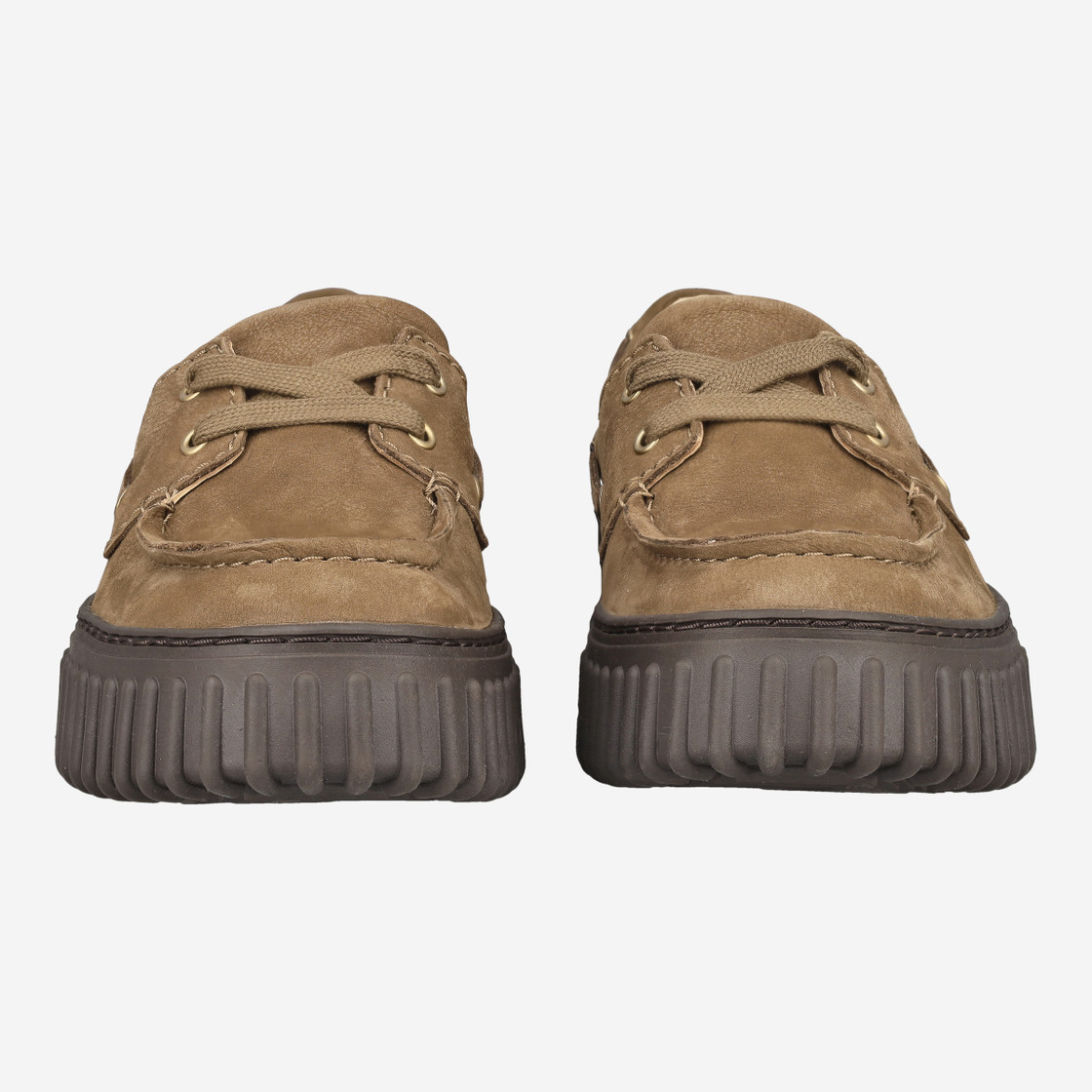 Clarks Torhill Boat - Braun - Frontansicht