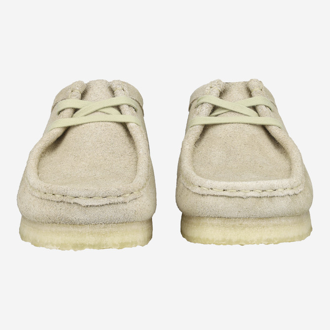Clarks Wallabee - Beige - Frontansicht