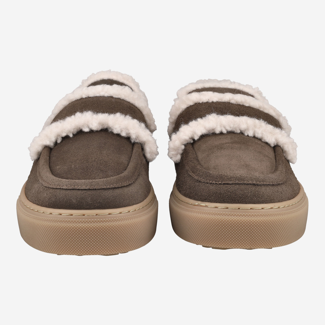 INUIKII SHEARLING - Braun - Frontansicht
