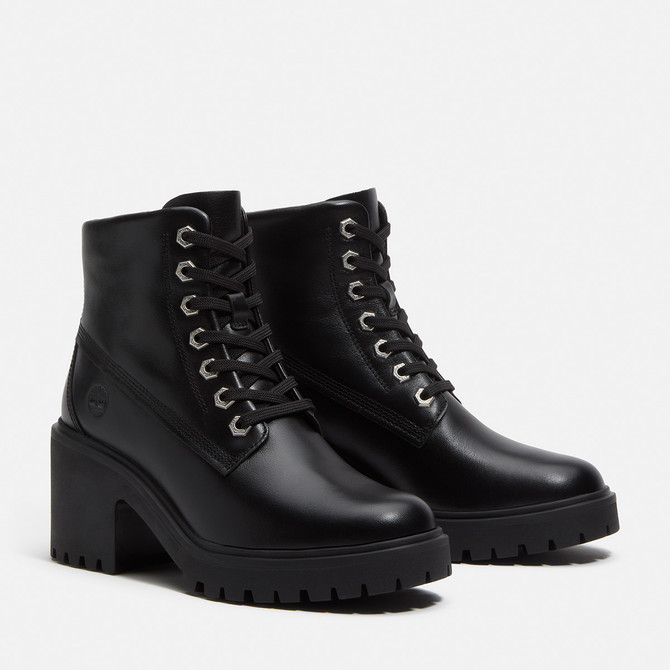 Timberland A5S49 STONE HEIGHTS MID LACE U - Schwarz - Frontansicht