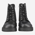 birkenstock HIGHWOOD MID LACE - Schwarz - Frontansicht