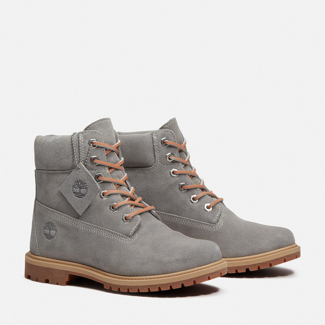 Timberland A5M5N Premium 6 INCH BOOT - Grau - Frontansicht