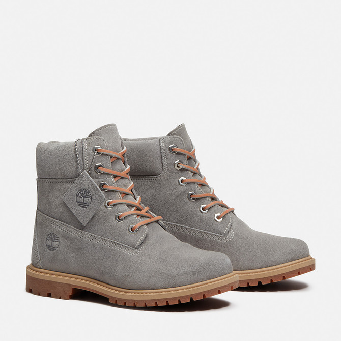 Timberland A5M5N Premium 6 INCH BOOT - Grau - Frontansicht