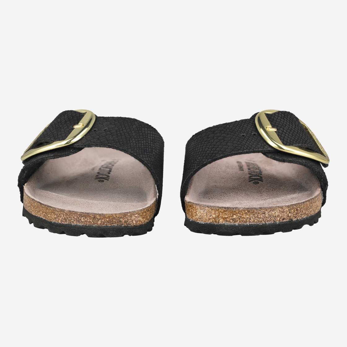 birkenstock MADRID BIG BUCKLE - Schwarz - Frontansicht
