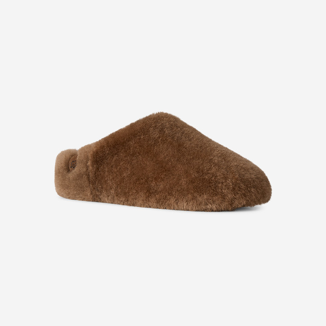 UGG australia ELEA FLUFFED SLIP-ON - Braun - Frontansicht