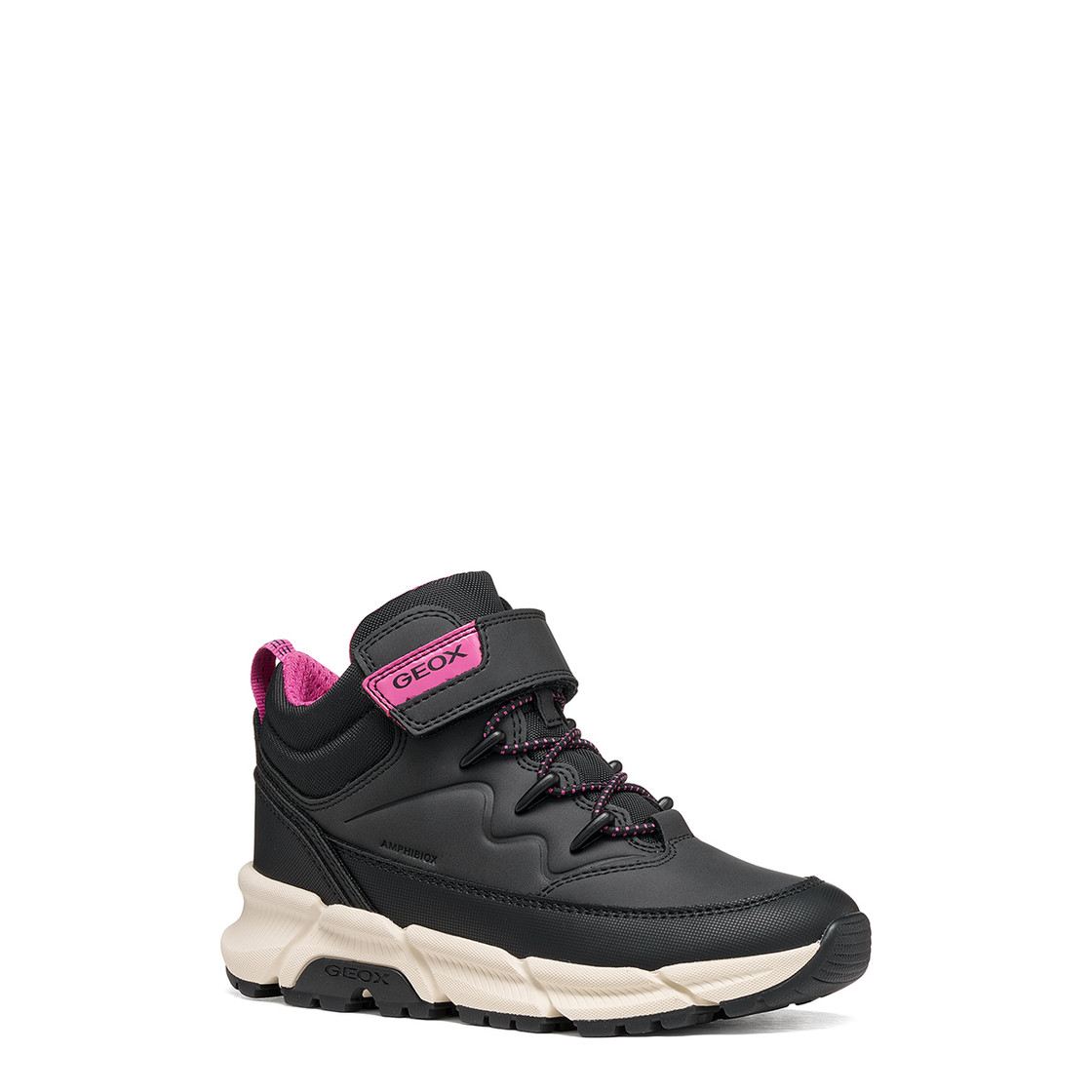 Geox FLEXYPER PLUS - Schwarz - Frontansicht