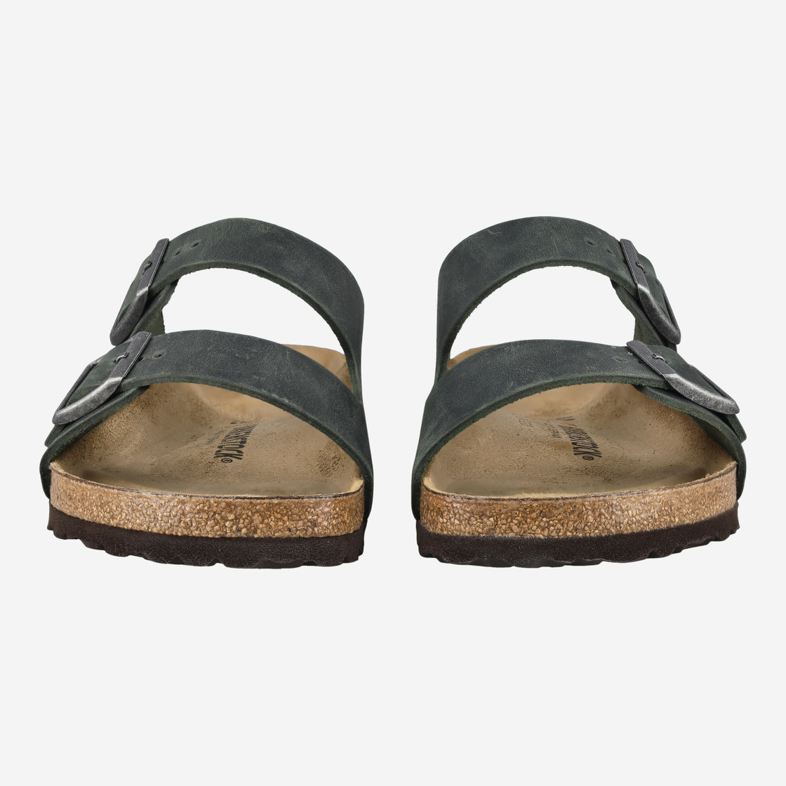 birkenstock ARIZONA - Grün - Frontansicht