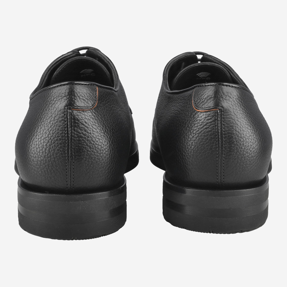 Santoni 17837 N01 - Schwarz - Seitenansicht