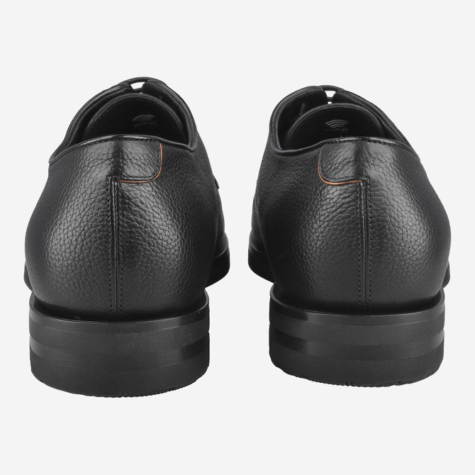 Santoni 17837 N01 - Schwarz - Seitenansicht