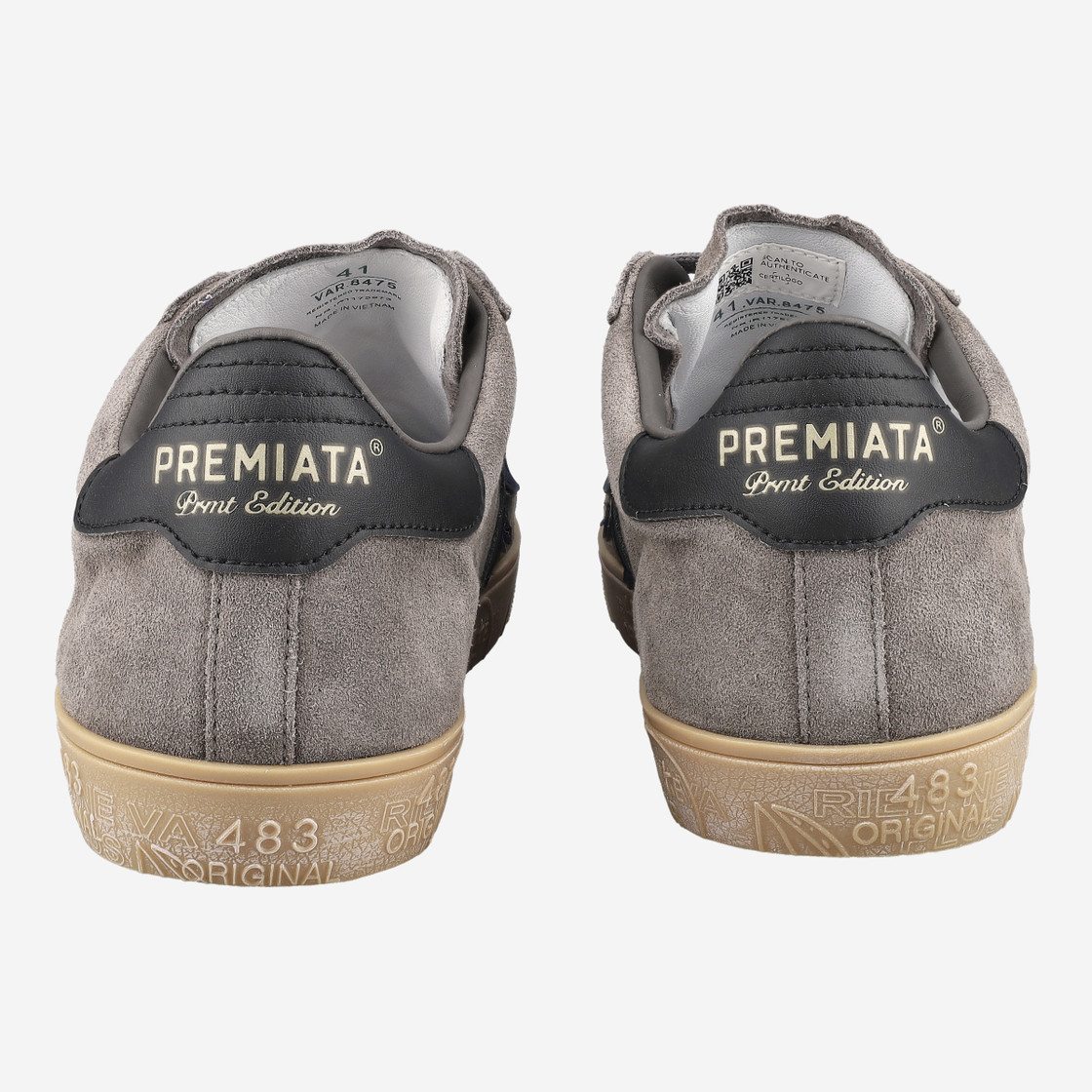 Premiata STEVEN - Grau - Seitenansicht